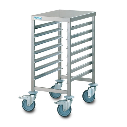 Stainless steel gastronorm catering container trolleys