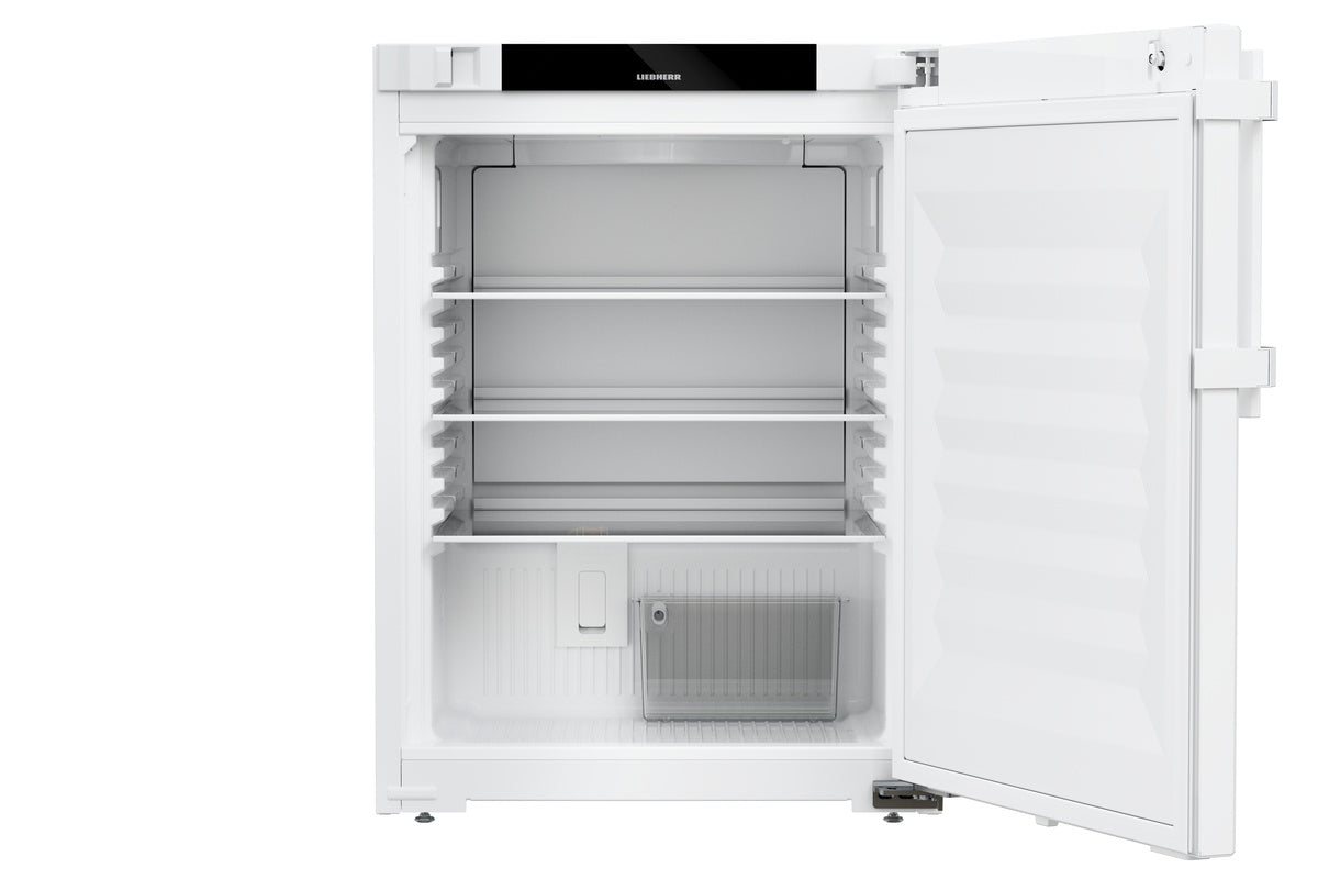 Liebherr SRTfg 1501 Performance Laboratory undercounter refrigerator ATEX spark-free interior