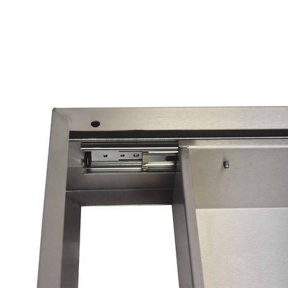 Stainless steel static desk single drawer (Add-on only)