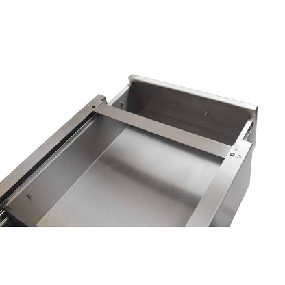 Stainless steel static desk single drawer (Add-on only)