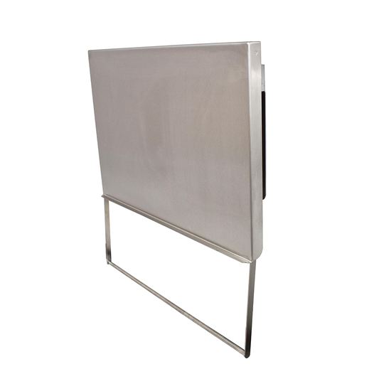 Stainless steel wall mounted lectern