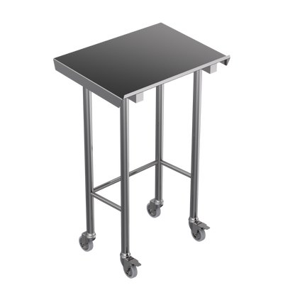 Stainless steel Hygienox lectern with rear tie bar