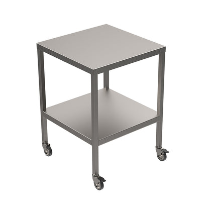 Stainless steel light duty table with undershelf