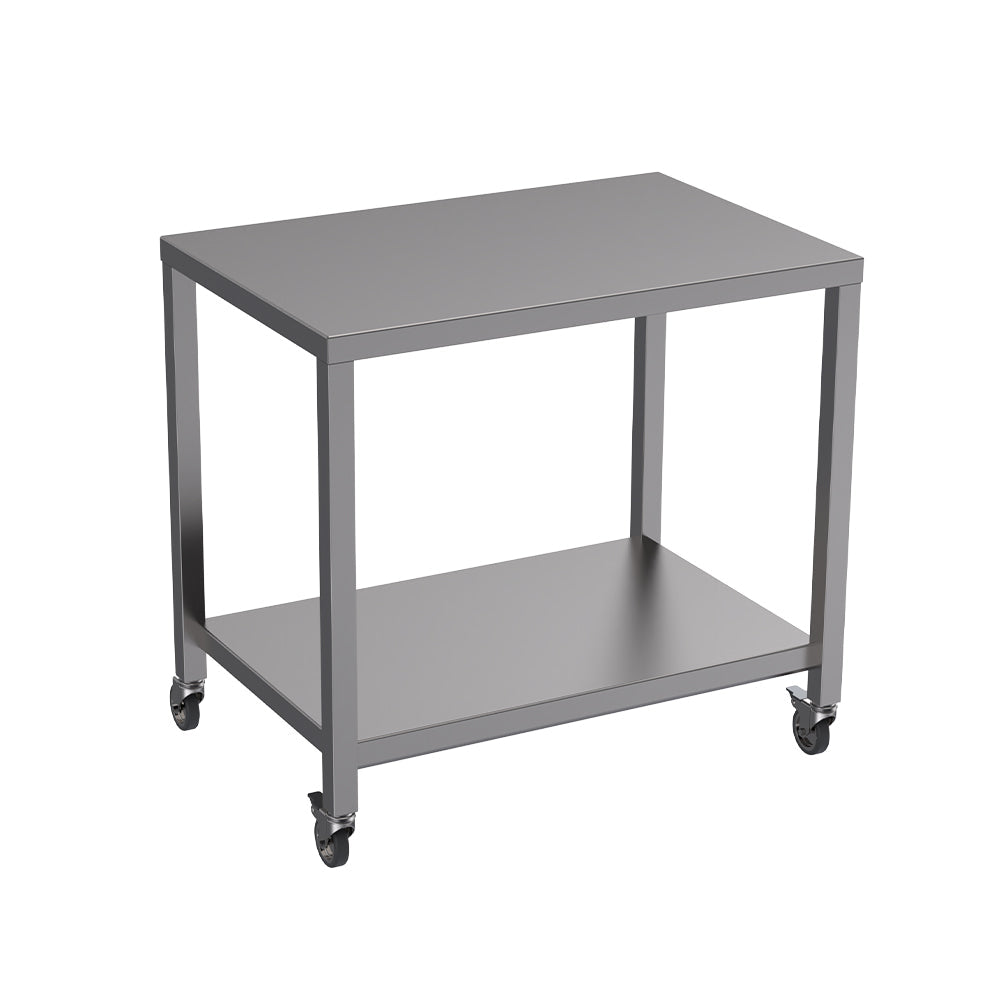 Stainless steel heavy duty table with undershelf