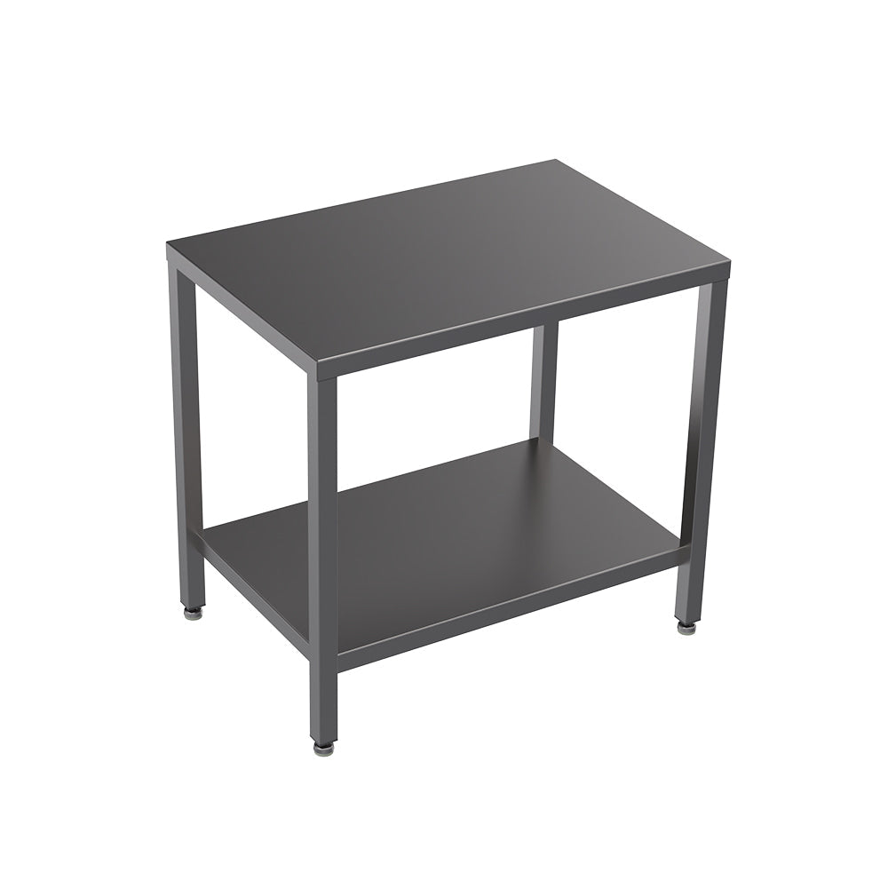 Stainless steel heavy duty table with undershelf