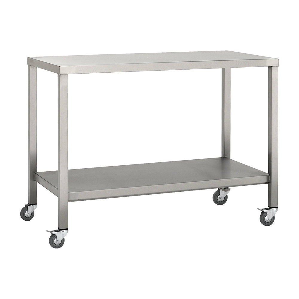 Stainless steel heavy duty table with undershelf