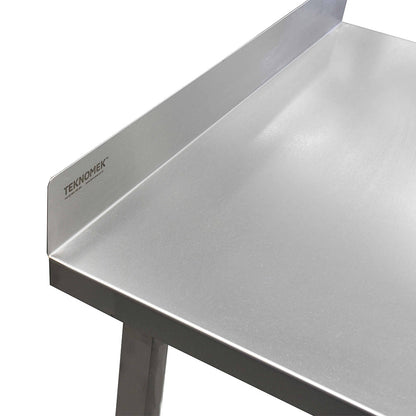 Stainless steel heavy duty table with undershelf