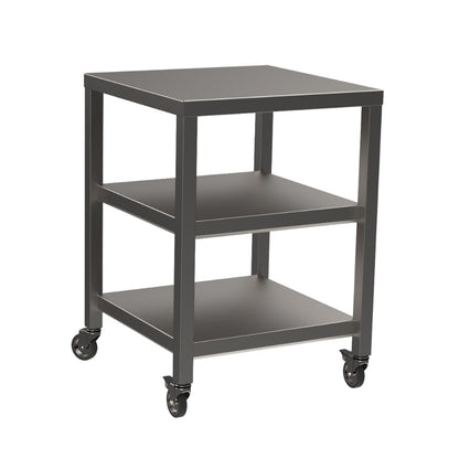 Stainless steel heavy duty table with double undershelf