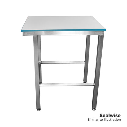 Laboratory H frame stainless steel workbench