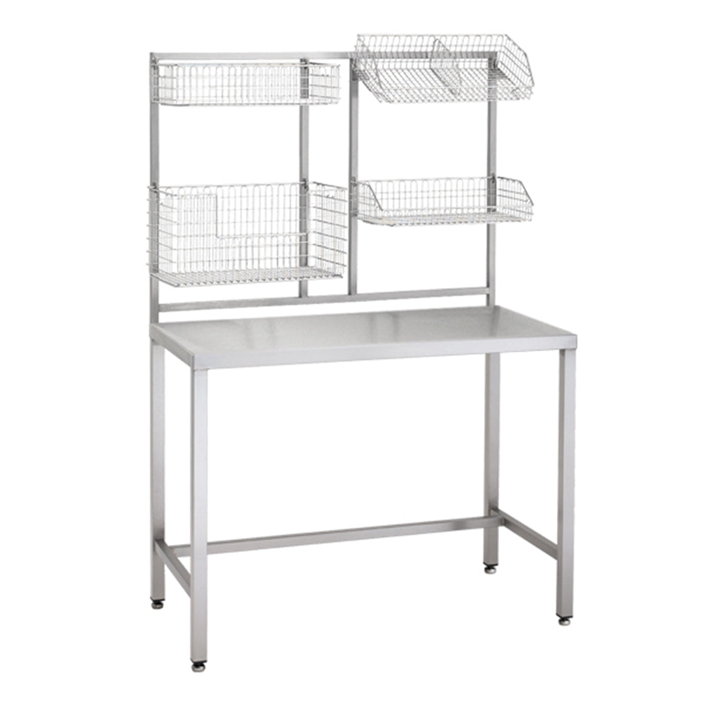 Stainless steel modular workstation