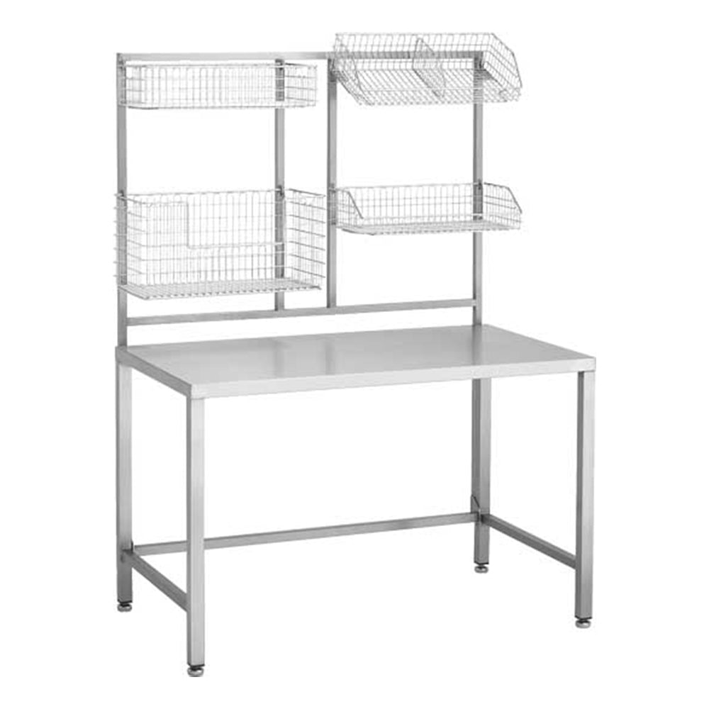 Stainless steel modular workstation