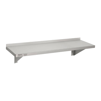 Stainless steel workstation shelf