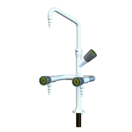 Arboles three way deck mounted bib tap