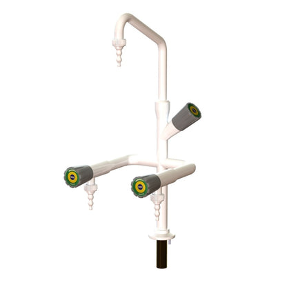 Arboles three way deck mounted bib tap