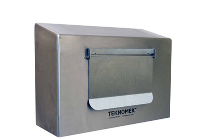Enclosed glove/face mask dispenser