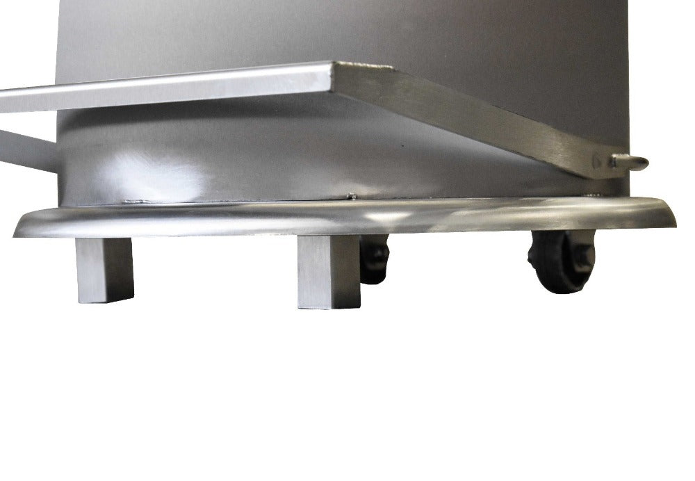 Enclosed frame waste bag holders