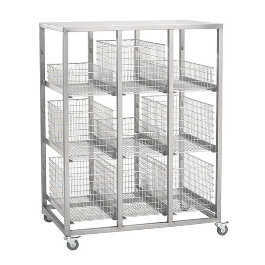 Modular open transport cart