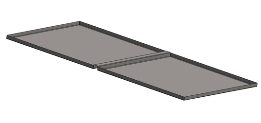 Stainless steel cupboard drip trays