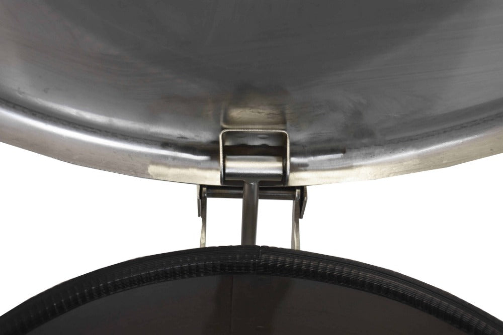 Enclosed frame waste bag holders
