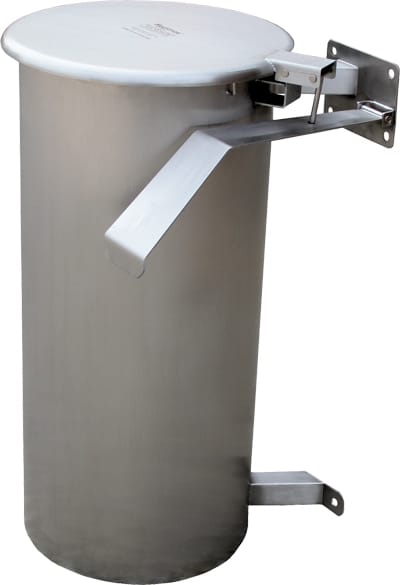 Wall mounted waste bag holders