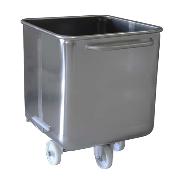 Stainless steel tote bins