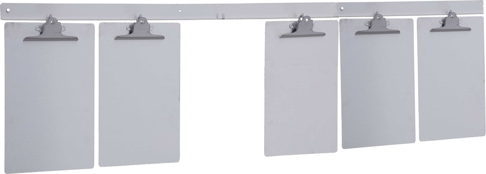 Stainless Steel Hanging Racks for Clipboards | Teknomek UK