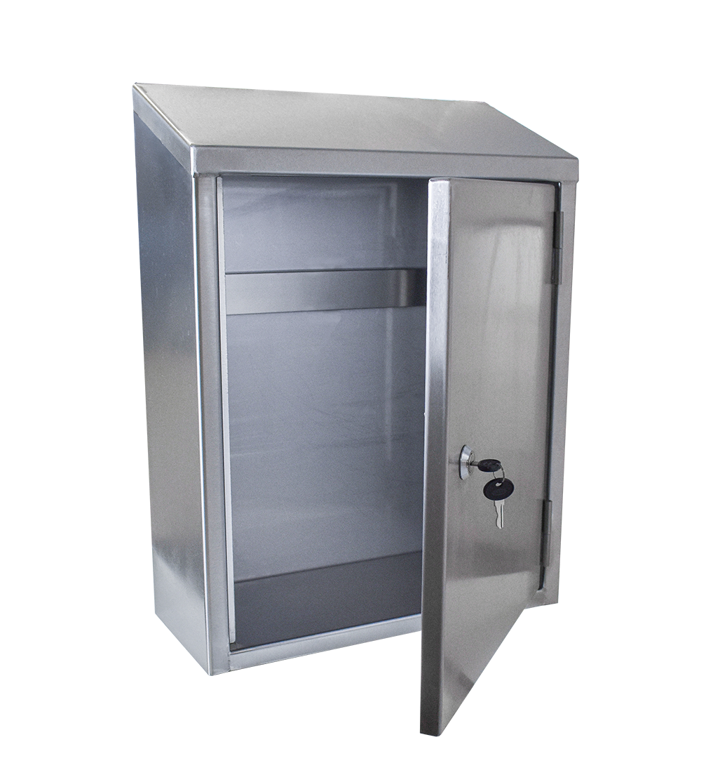Wall mounted knife cabinet