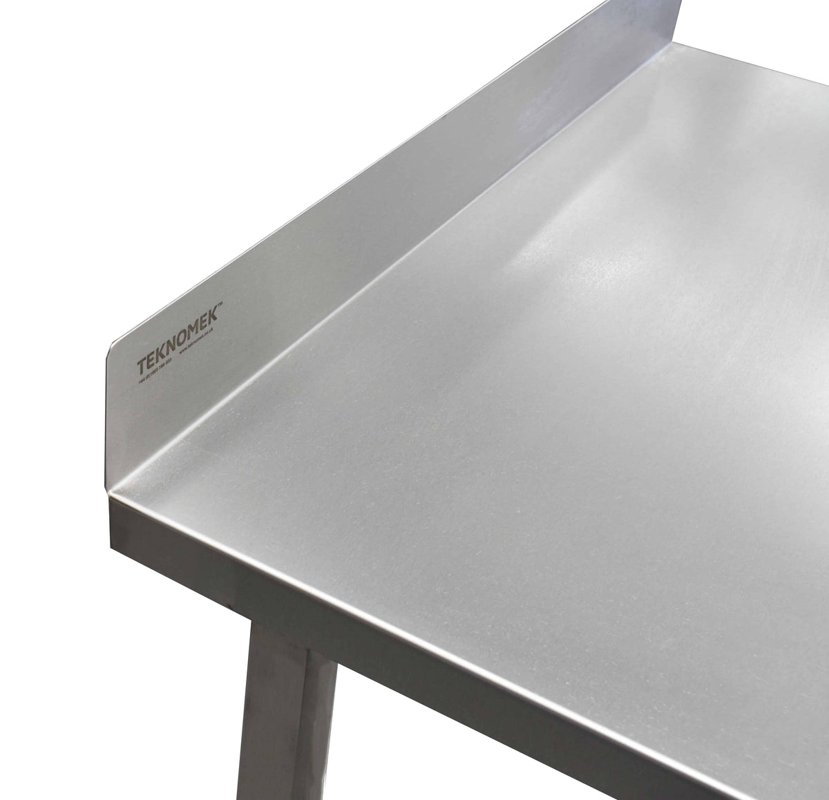 Stainless steel heavy duty table with undershelf | Teknomek