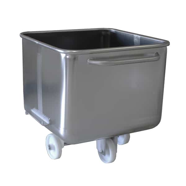Stainless steel tote bins