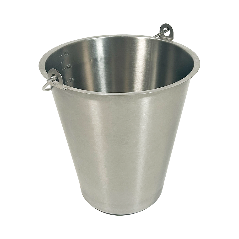 Stainless steel tapered buckets