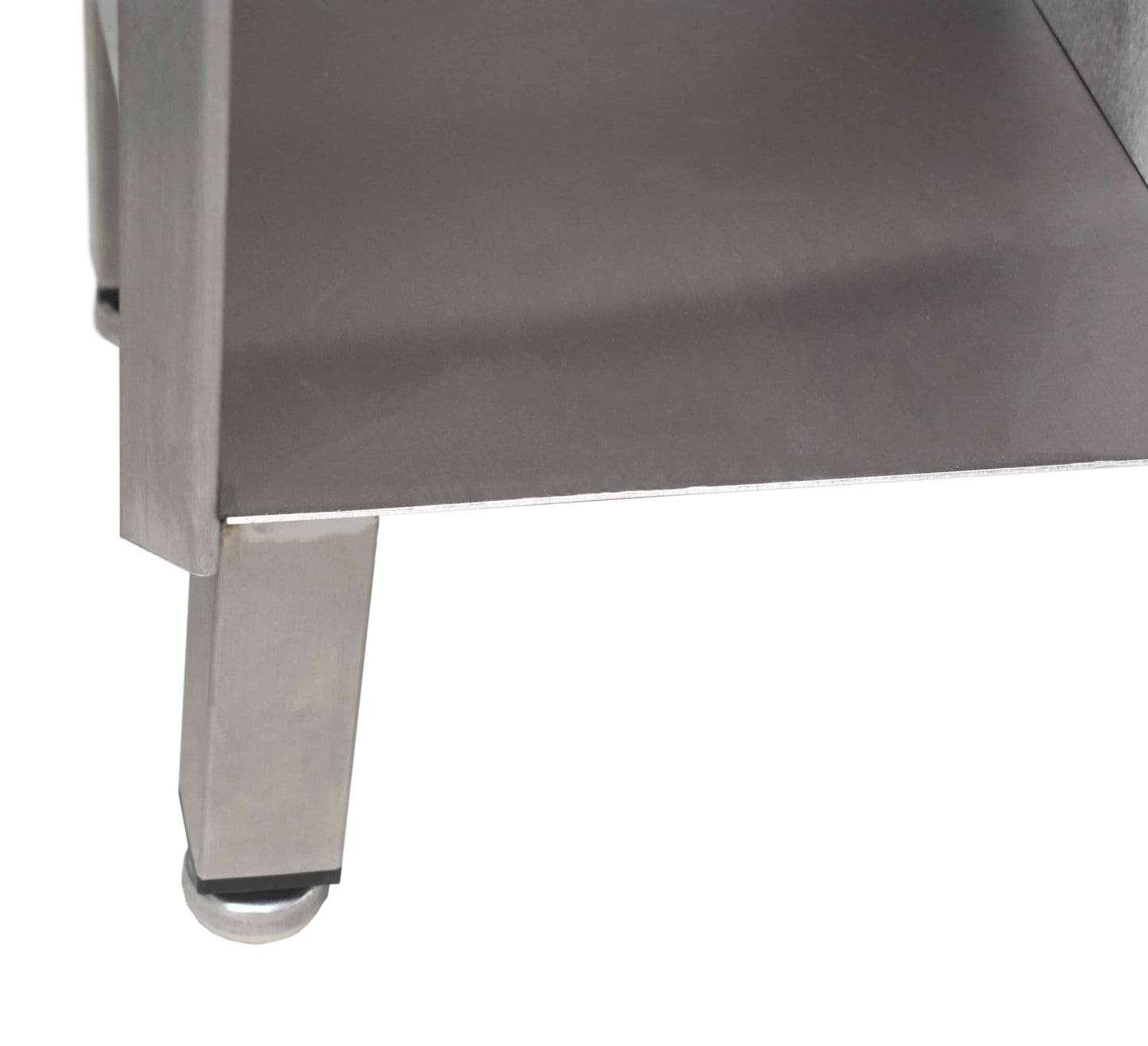 Stainless steel shoe and garment storage cupboard