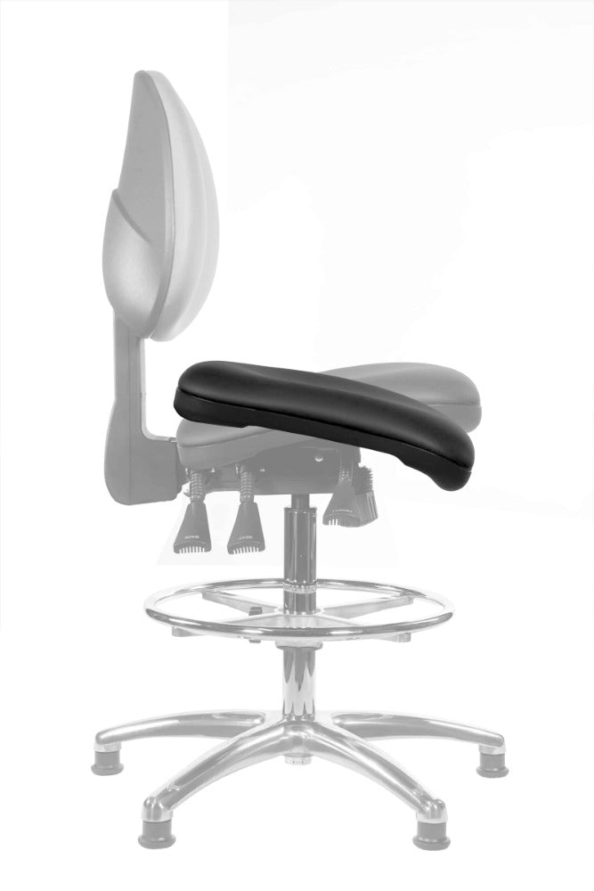 Chair adjustable tilt seat add-on