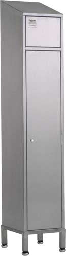 Stainless steel dirty laundry lockers