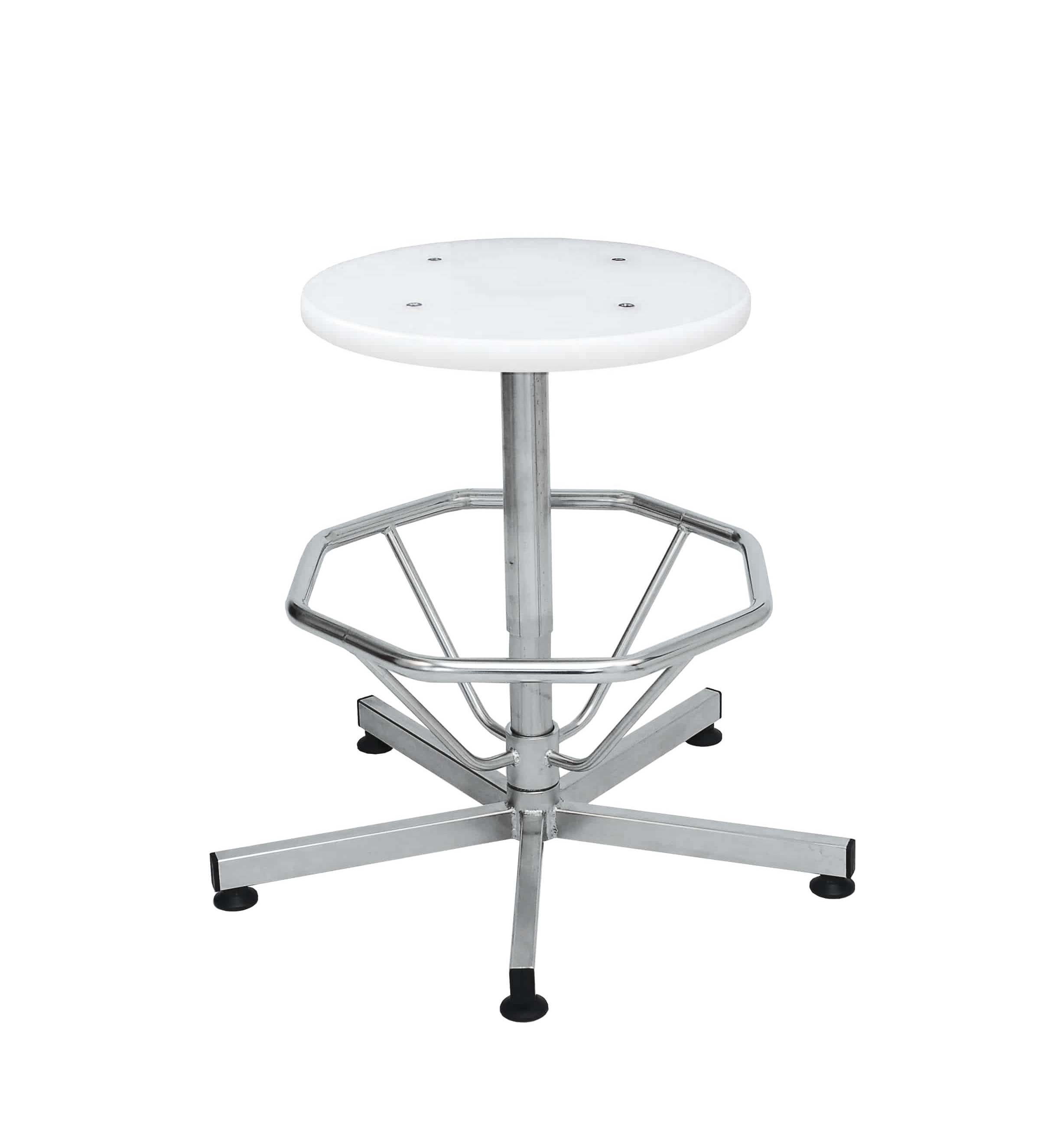 V-korr autoclave stool with foot ring