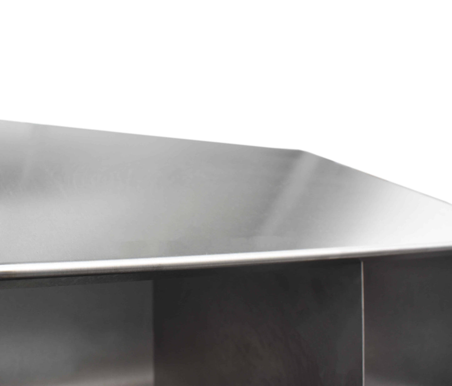 Stainless steel shoe and garment storage cupboard