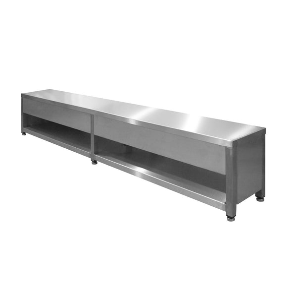 Seating bench with compartments