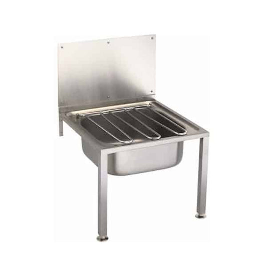 Floor standing bucket sink