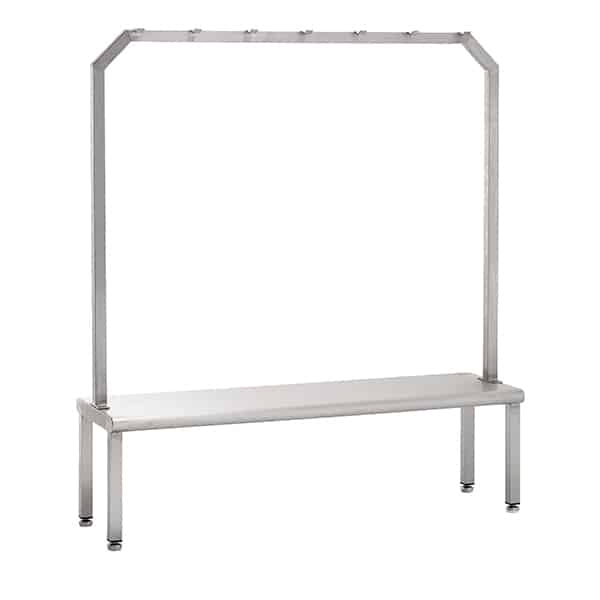 Seating/Step Over Bench With Hanging Rack