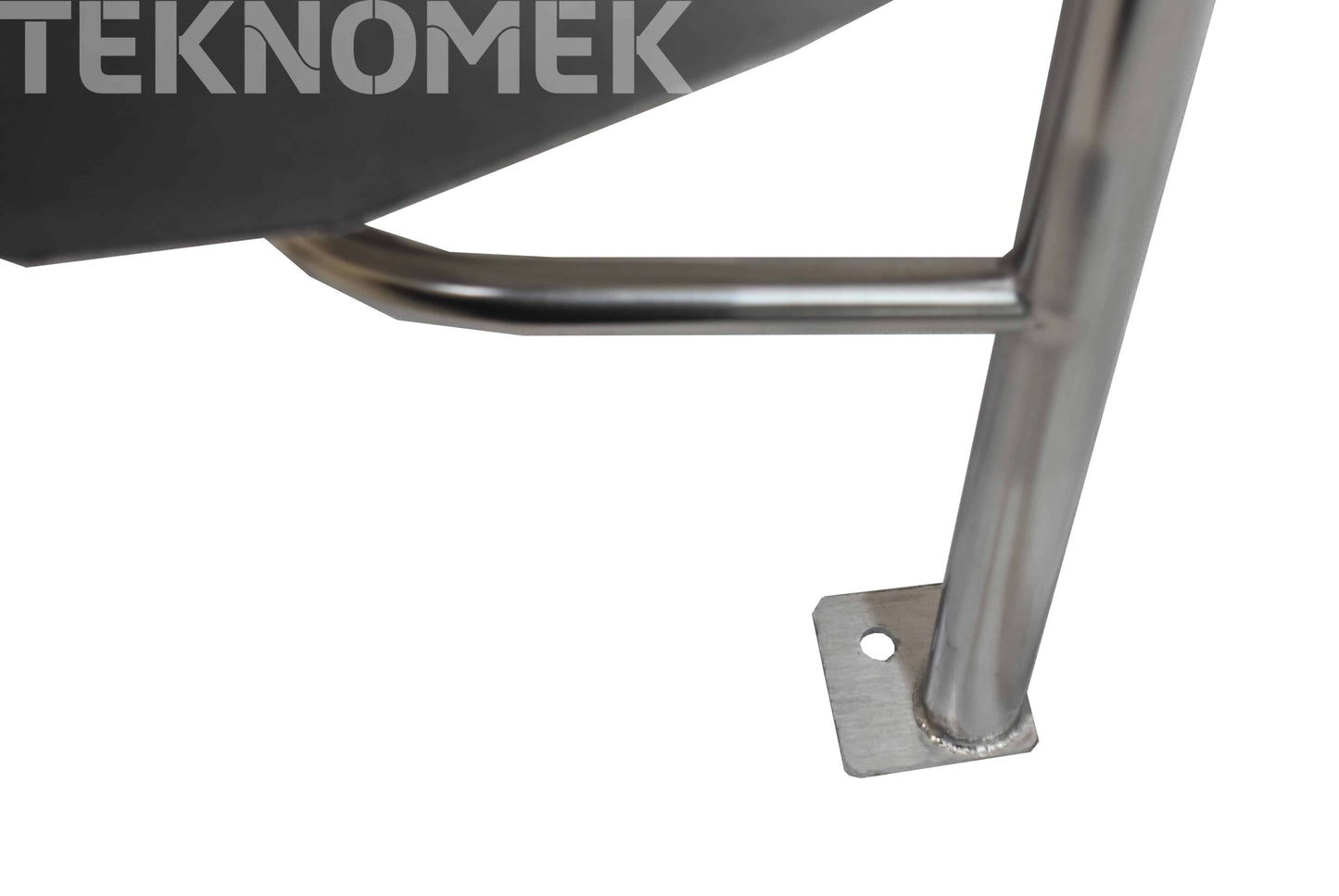 Manual boot washer with side brushes