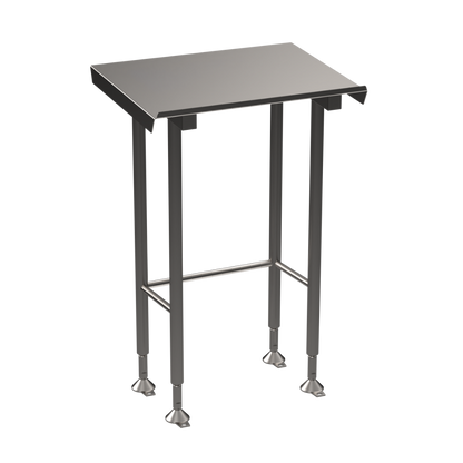 Stainless steel Hygienox lectern with rear tie bar