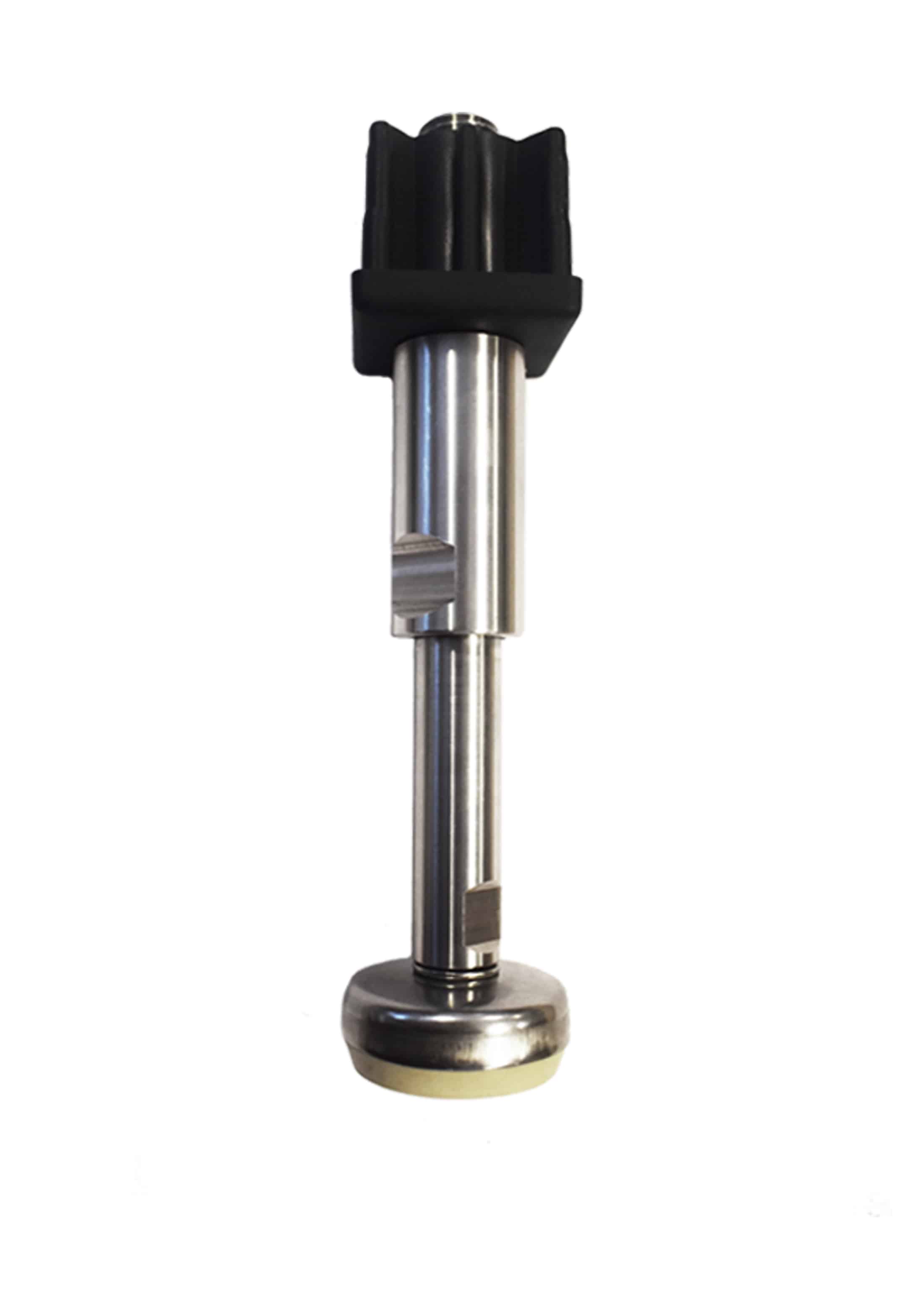 Stainless steel hygienic tall foot for heavy duty tables