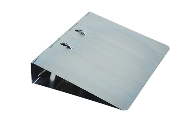 Stainless steel lever arch ring binder