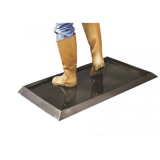 Sanitising foot bath mat