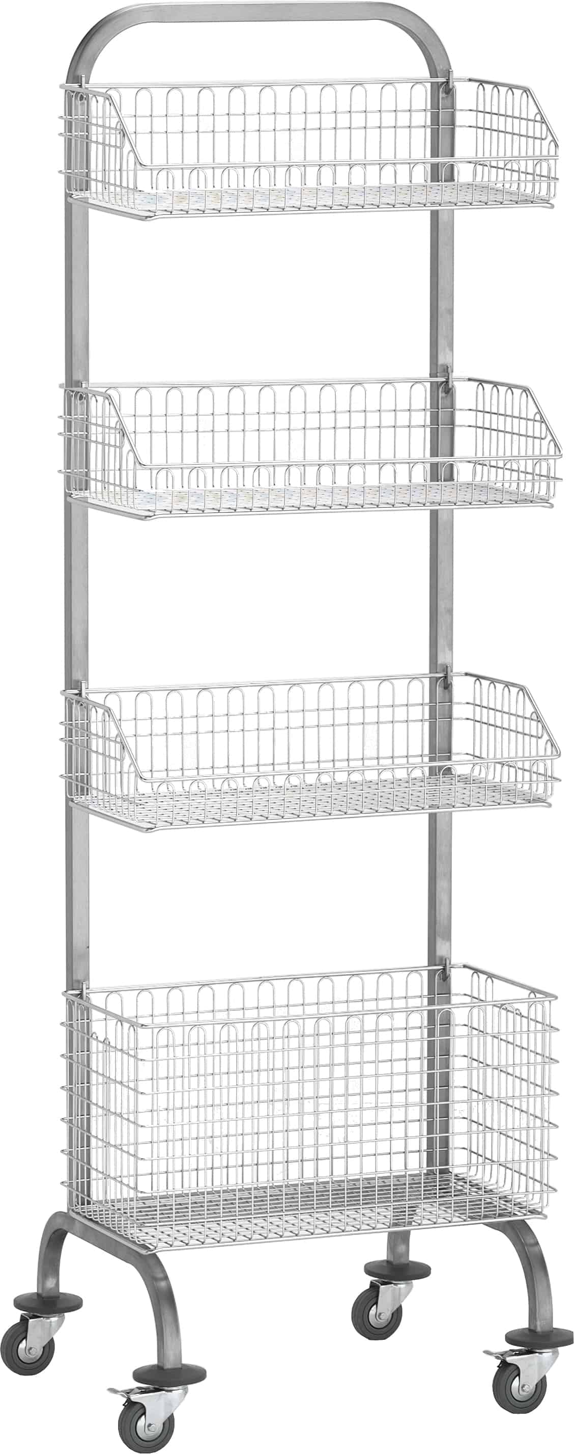 Modular sterile basket trolleys