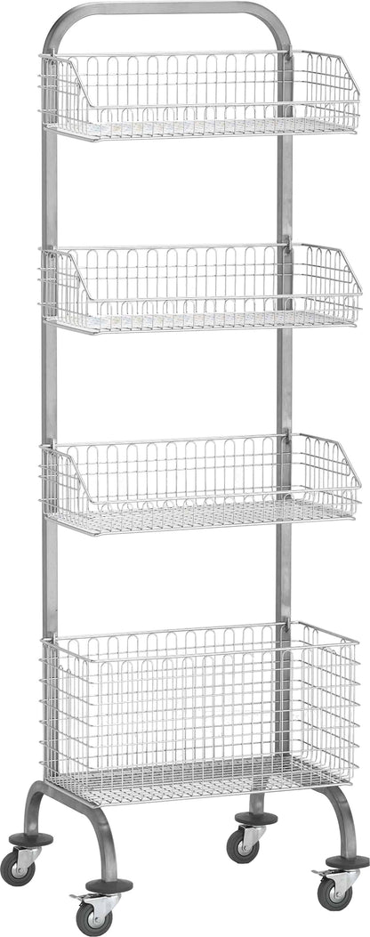 Modular sterile basket trolleys